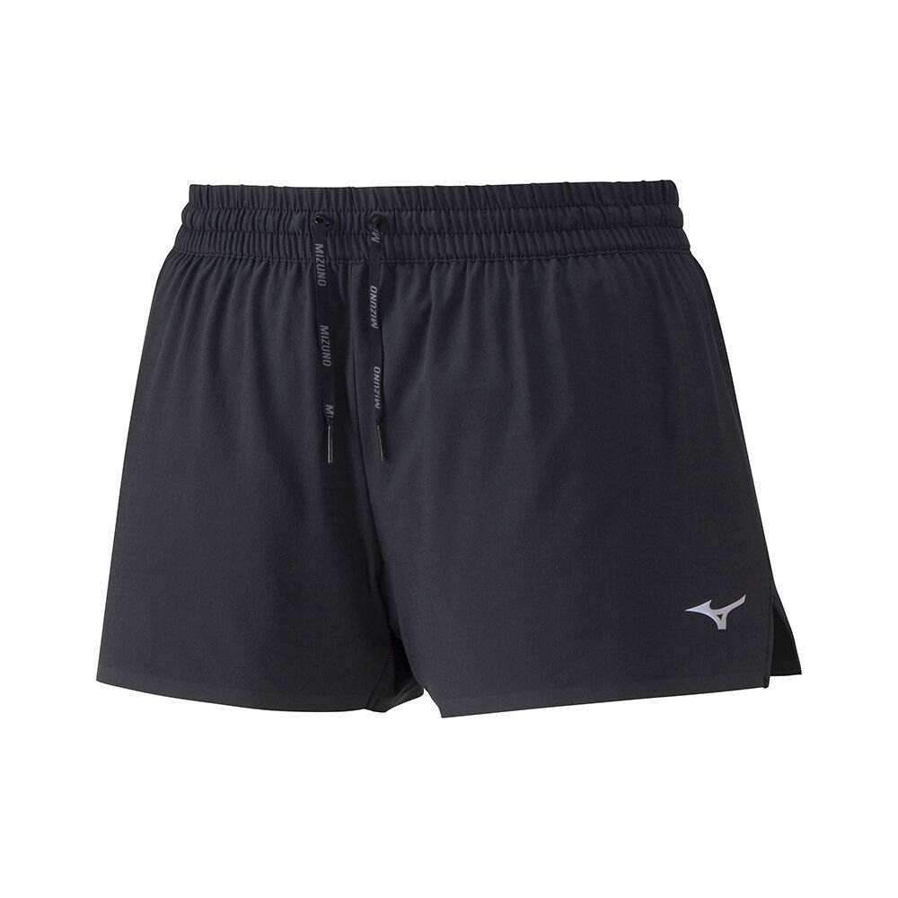 Mizuno Women's Shorts Aero 2.5 Black - TGHANCI-80